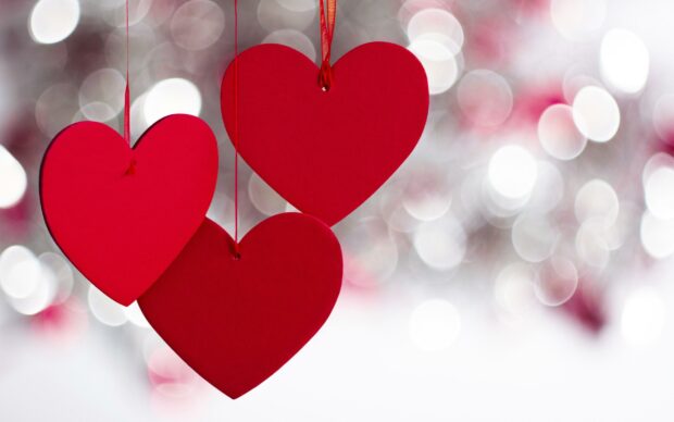 Red Heart Valentines Wallpaper HD (4).