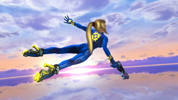 Samus Fly wallpaper 1920x1080.