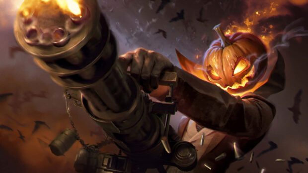 Spooky Jack 'O Lantern Hallowen Image.