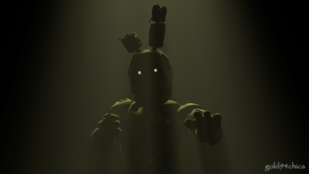 Springtrap Fnaf 3 Wallpaper.