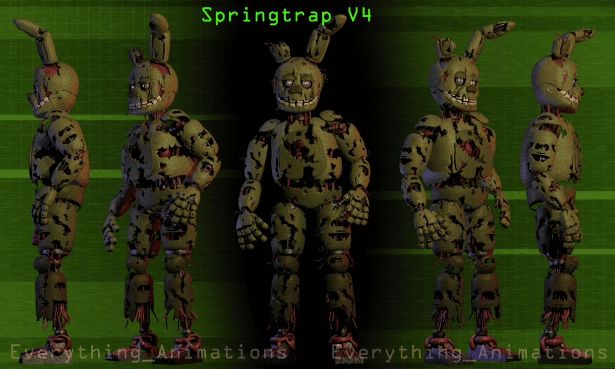 FNAF Springtrap Wallpapers - PixelsTalk