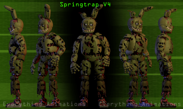 Springtrap PC Wallpaper HD.