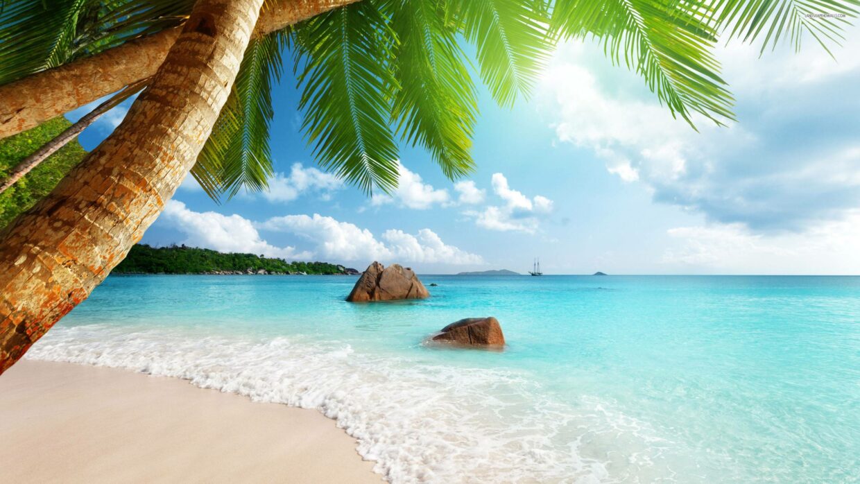 Beach Background - PixelsTalk
