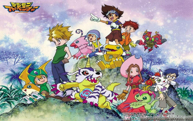 The OG Digimon And Friends Wallpaper.