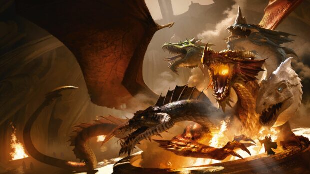 Tiamat Free download DnD Backgrounds HD.