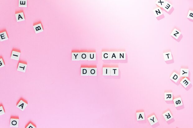U Can Do it Free Download Pink Backgrounds HD  1080p.