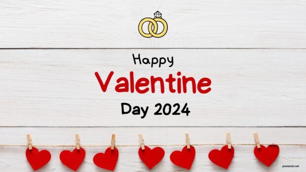 Valentine day 2024 Desktop Wallpaper.