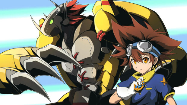 WarGreymon And Taichi Digimon HD Wallpaper.