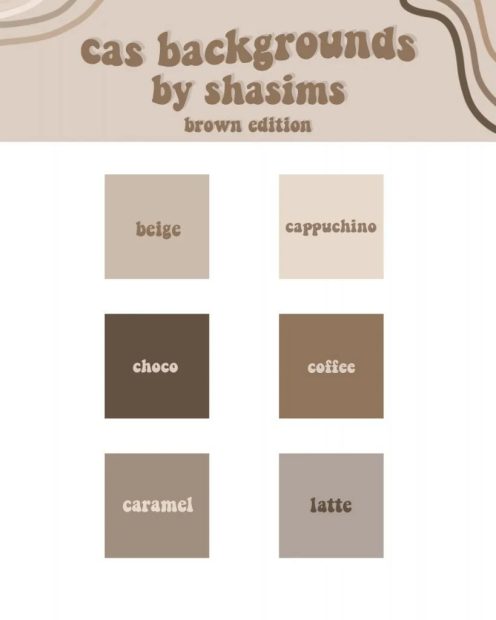 sims 4 brown cas background.