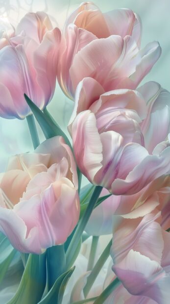 1 bouquet of Tulip wallpaper for iPhone mobile.
