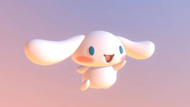 3D Cinnamoroll Sanrio Wallpaper.