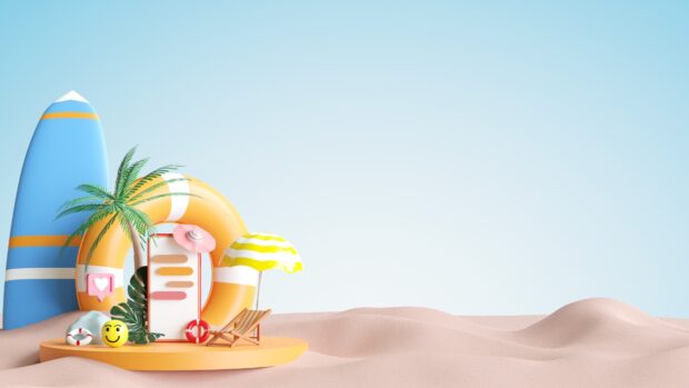 Aesthetic Summer HD Wallpaper free download (2).