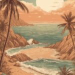 Aesthetic summer wallpapers with a vintage or retro vibe.
