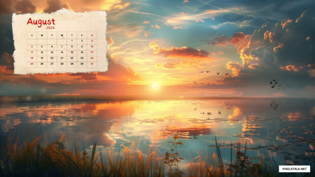 August 2024 Wallpaper.