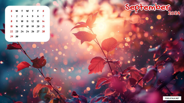 Beautiful September 2024 Wallpaper HD for Desktop.