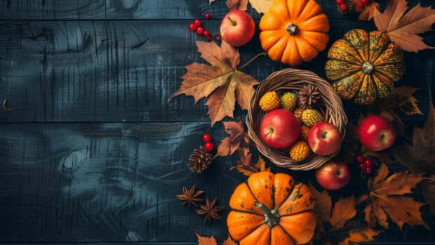Cool Fall Aesthetic Wallpaper HD.