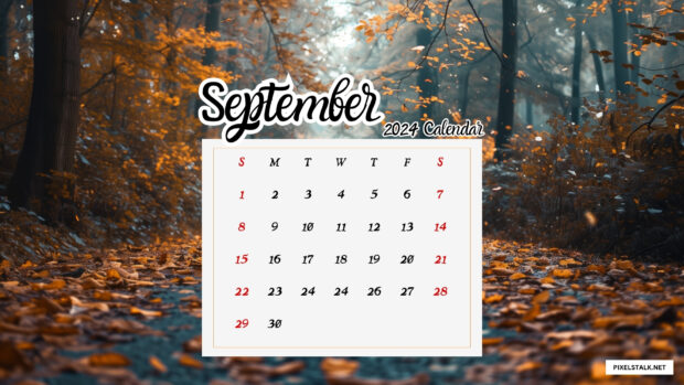Cool September 2024 Background.