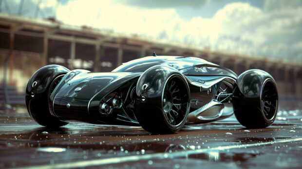 Cool 3d supper car background.