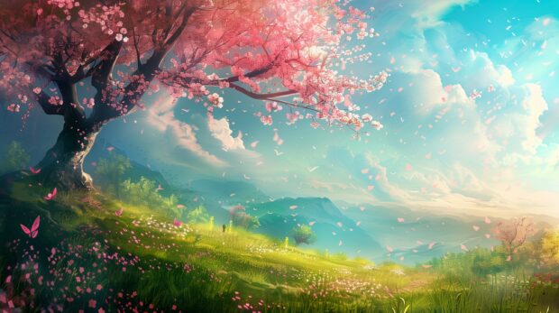Cool spring wallpaper Desktop 2K.