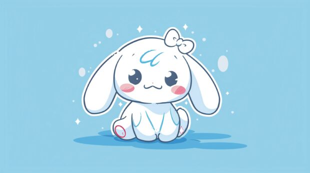 Cute Cinnamoroll Wallpaper.