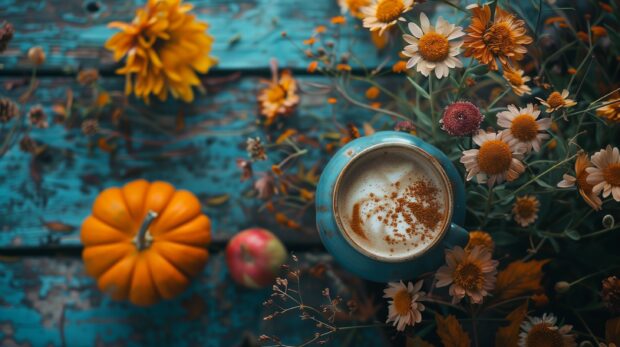 Cute Fall desktop Wallpaper HD 1080p.