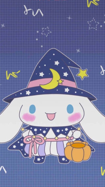Cute and Sweet Cinnamoroll Sanrio Wallpaper.