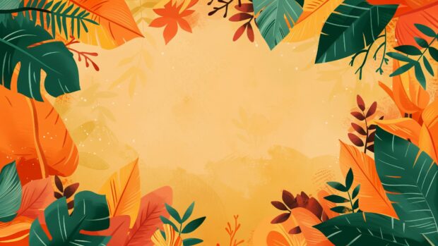 Fall Aesthetic Art Image.