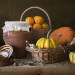 Fall Pumpkin Background.