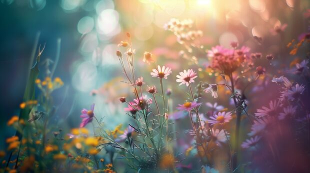 Flowers Summer HD Desktop wallpaper Free.