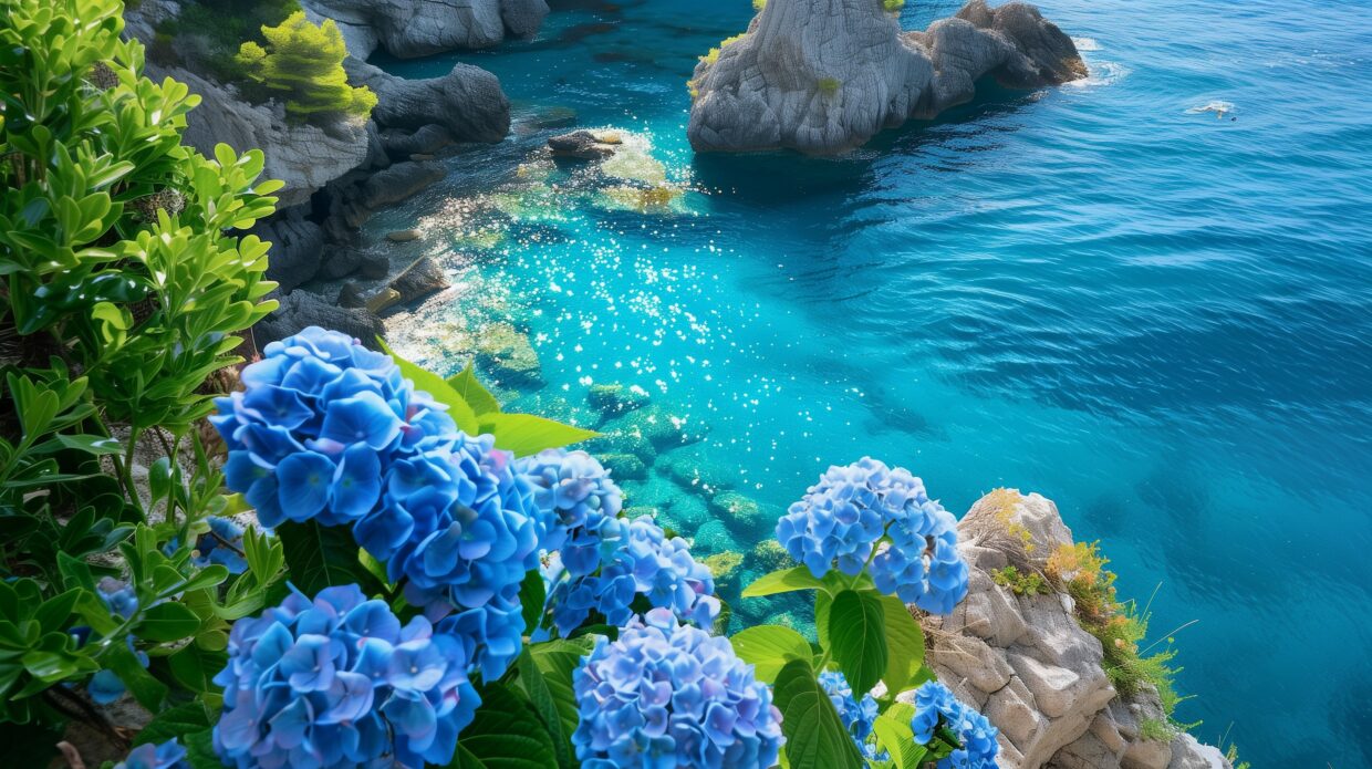 Hydrangea Wallpaper for Desktop - PixelsTalk