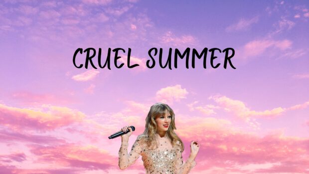 Free Download Taylor Swift Cruel Summer Wallpaper for Desktop.
