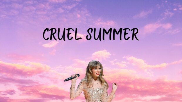 Free Download Taylor Swift Cruel Summer Wallpaper for Desktop.