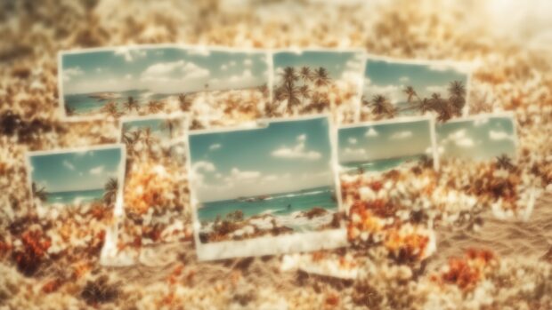 Free Download Vintage Summer Desktop Wallpaper.