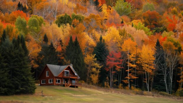 Free download Fall Foliage Wallpaper.