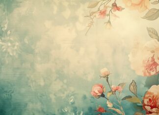 Free download Vintage flower HD desktop Wallpaper.