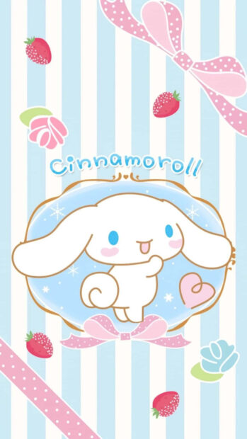 Get your morning started with the lovable Cinnamoroll Wallpaper.