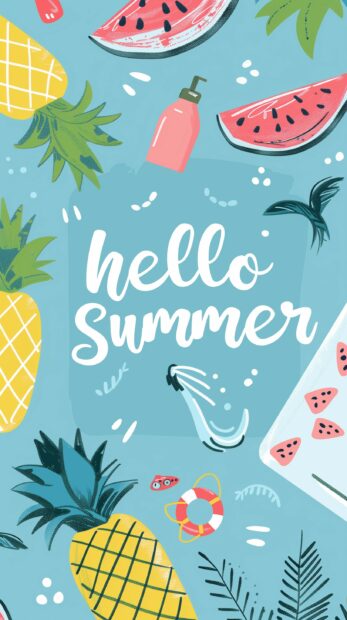 Great wallpaper on your phone home screen during shorts summer season.