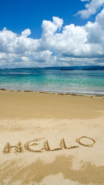 Hello Summer Wallpaper for iPhone (4).