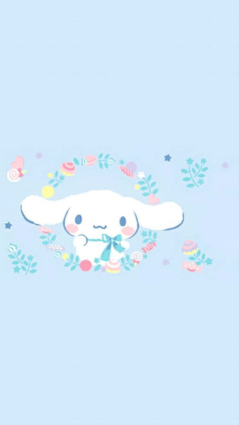 Join Cinnamoroll in Magical Adventures  Wallpaper.