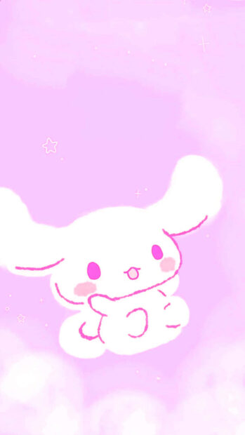 “Living the Sweet Life” Cinnamoroll Wallpaper.
