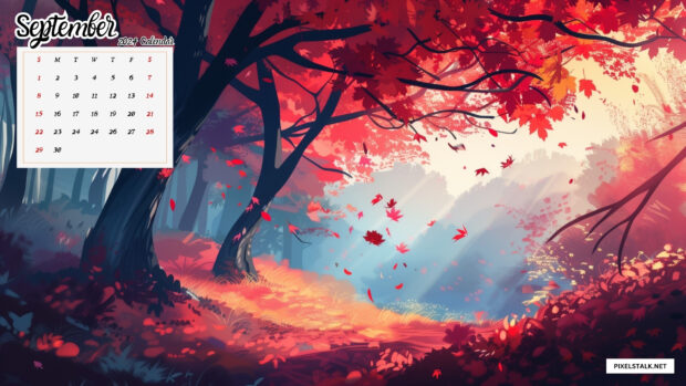 September 2024 HD Wallpaper Free download.