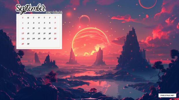 September 2024 Wallpaper HD Free download.