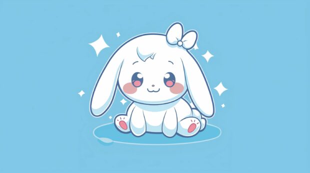 Simple Cinnamoroll Wallpaper.