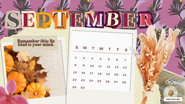 Simple September 2024 HD Wallpaper (5).