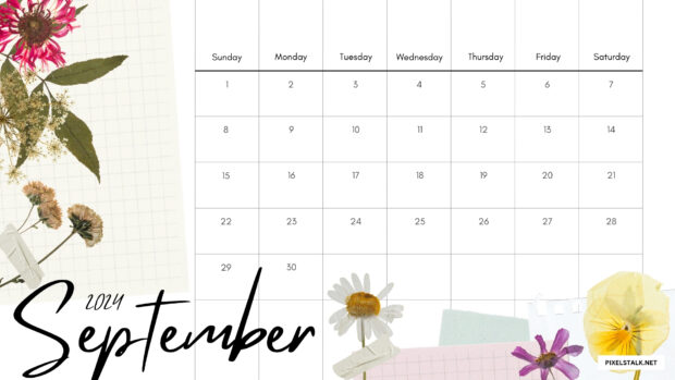 Simple September 2024 HD Wallpaper (6).