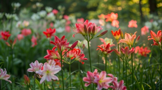 Summer Oriental lilies flower wallpaper HD.