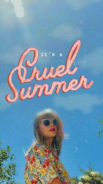 Taylor Swift Cruel Summer Wallpaper.