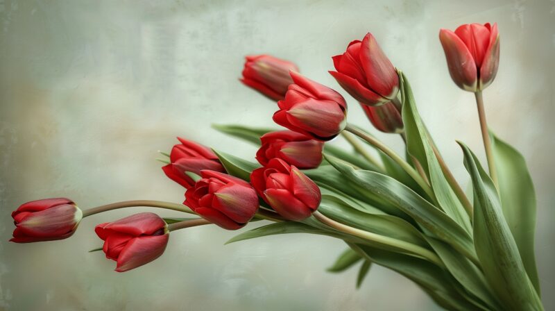Red Tulip Flower HD Wallpapers - PixelsTalk