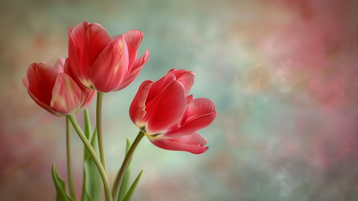 Red Tulip Flower HD Wallpapers - PixelsTalk