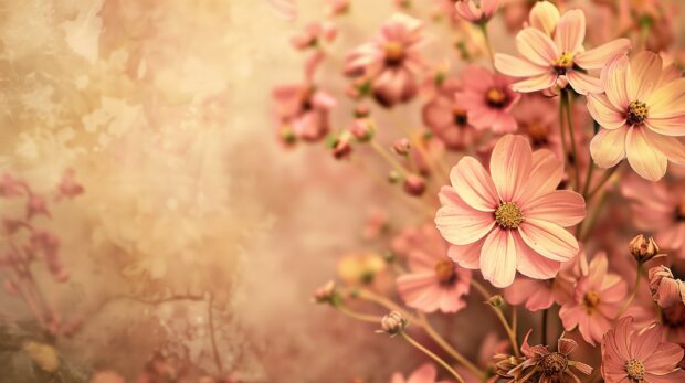 Vintage flower background HD.